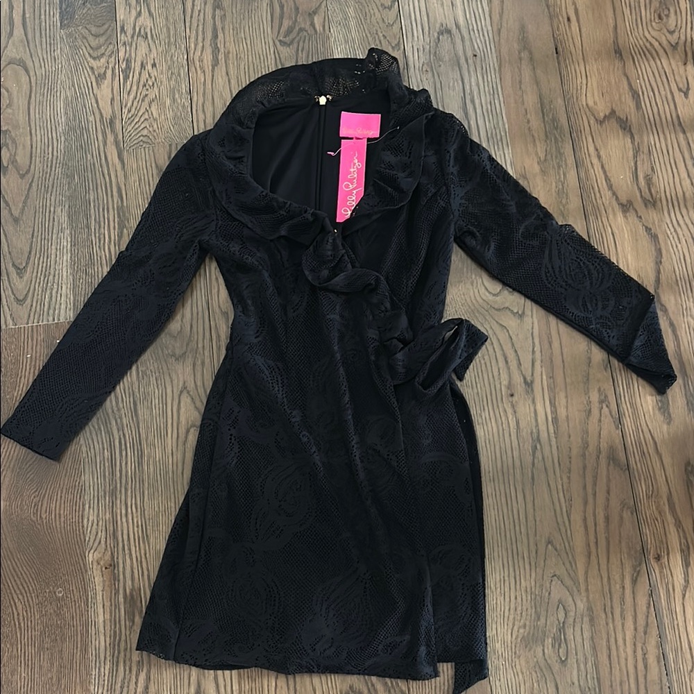 Lilly Pulitzer black dress/romper